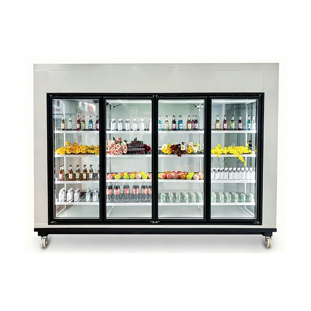 GLASS DOOR COLD STORAGE